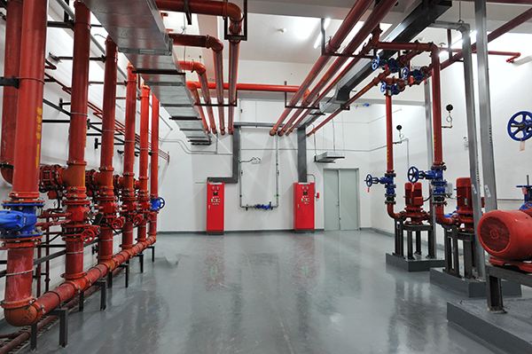 消防工程施工现场图