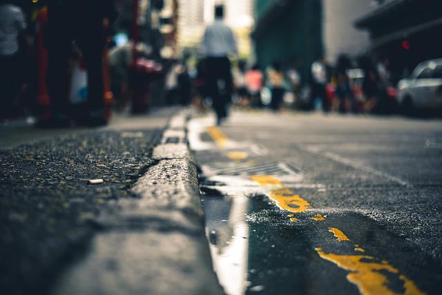 街道 人行道