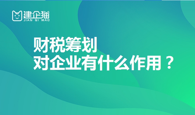 财税筹划 财税筹划