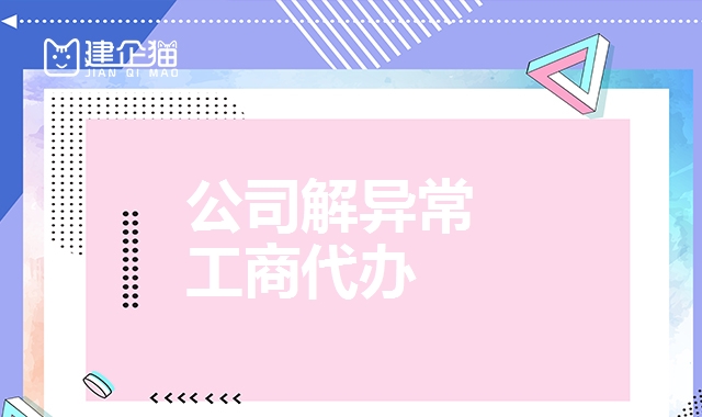 公司解异常